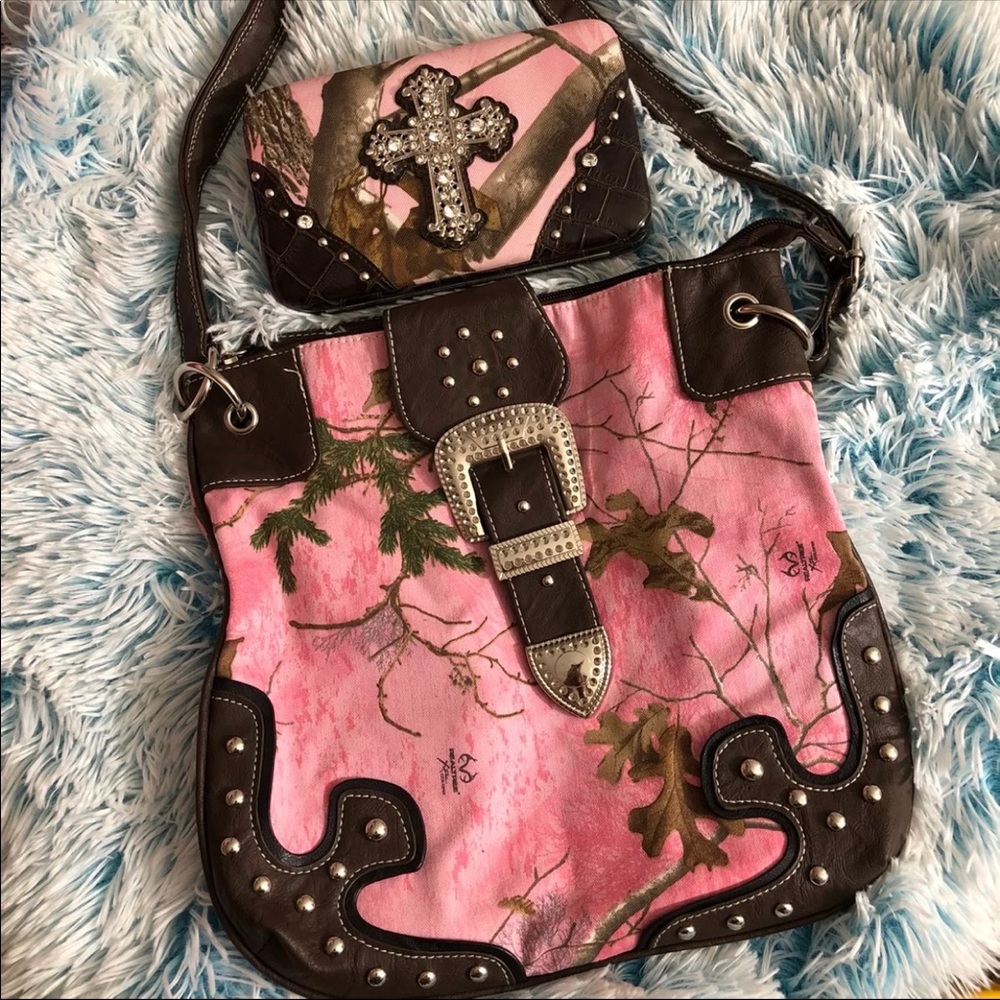 Realtree Purse & Wallet Set